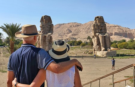 photo of The Colossi of Memnon 
